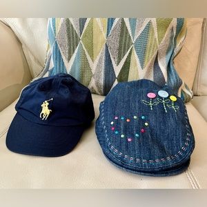Girl's Hat Cap Ralph Lauren and Gap Ages 3-5